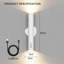 Danapaola LED Flush Mounted Sconce-970014736