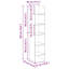 Dorith 180cm H Standard Bookcase-1471110830-1385739051