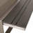 Right Arm Seater - Khaki Aluminium Comfortable Spot. 63.05 In. D, 30.11 W, 26.65 H, 42.48 Lb. Wt Spacious Lb