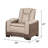 Imperial 3-Piece Power Reclining Living Room Set with Armrest Pocket Wireless Charging, USB Ports, and LED Lighting-122899710