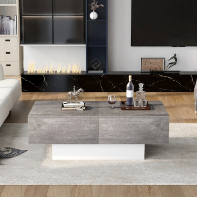 Dunaville Frame Coffee Table with Storage