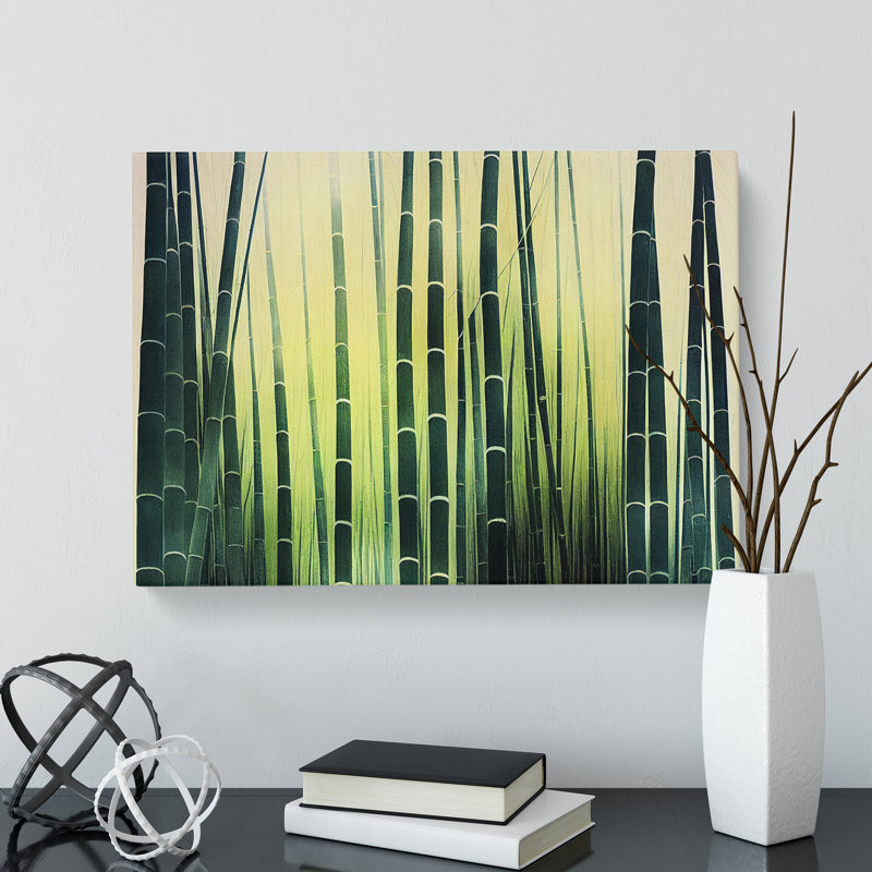 Miraculous Bamboo Forest - Wrapped Canvas, 50cm H x 76cm W x 3cm D