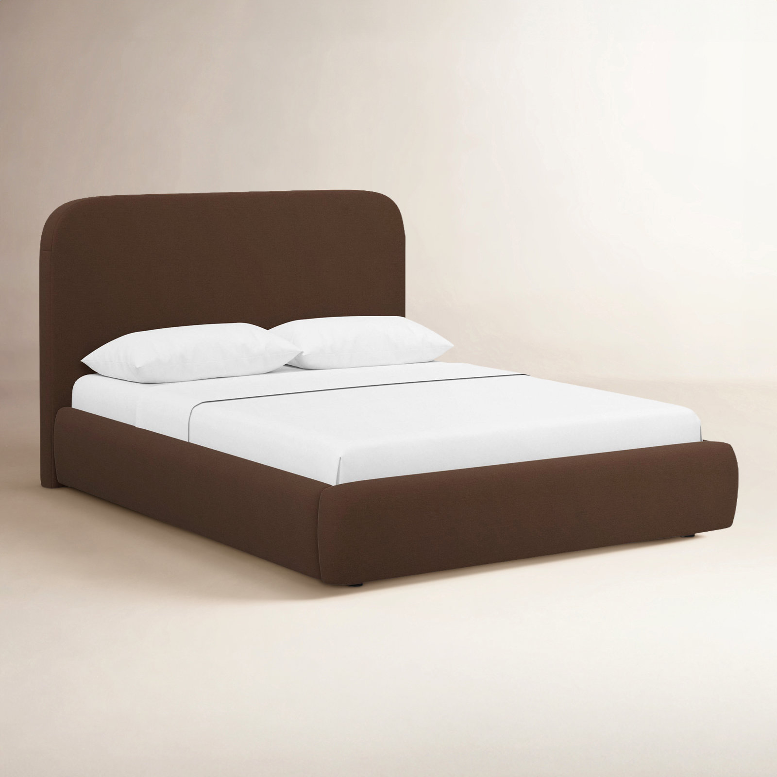 Daphne 46" Platform Bed, Twin, Brown