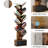 9 Tier Tree Bookcase With Drawer Base, Stable Stand For Living Room And Practical Office