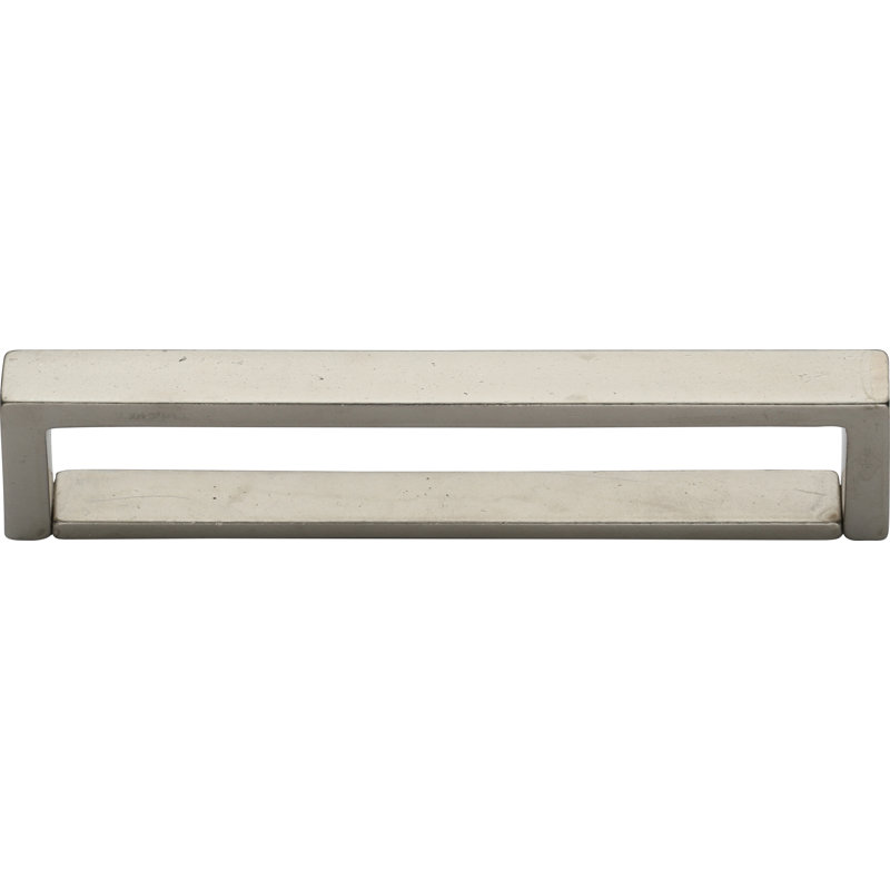 Modern Gray Bronze Cabinet Pull with Mounting Hardware