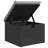 Vidaxl Garden Sofa Set Black 