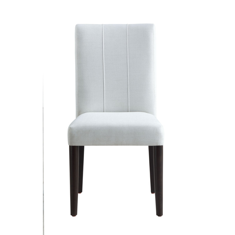 Ensemble de 2 chaises d'appoint rembourrées, chaises de salon