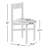Zoyah Leather Dining Chair-451216667