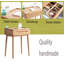 Bureau en bois massif Heathr