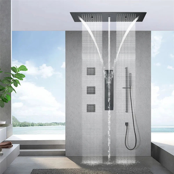 Replacement Complete Shower System Homary Complete Shower System - Wayfair Canada