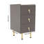 Table de chevet 3 tiroirs 23 x 15,7 x 11,8 po-2132964435