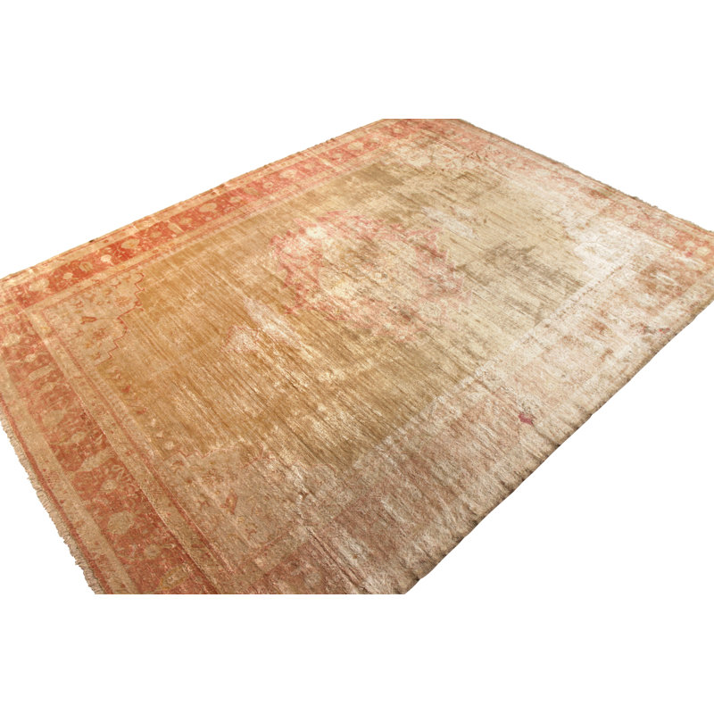 One-of-a-Kind 10'6" x 14' Hand Knotted Area Rug