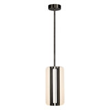 Luminaire suspendu cylindrique à 4 lumières Anders