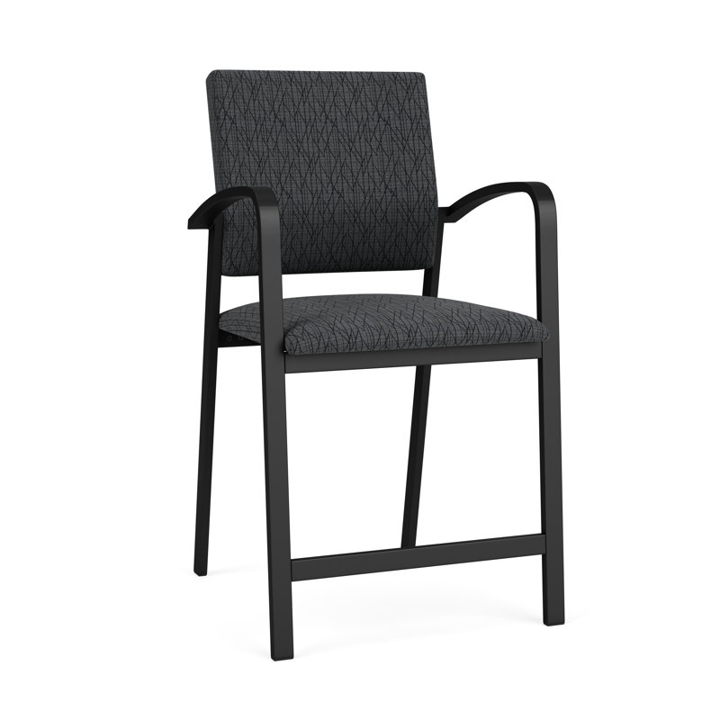 Chaise en métal Newport, Noir Patriot Plus, Noir