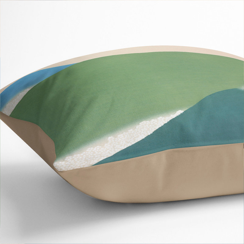 Square Cushion, 40cm H x 40cm W x 15cm D, Stone