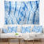 Tapisserie abstraite bleu clair-28486261