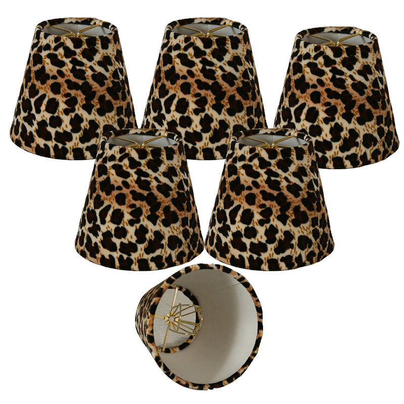 4.5'' H Faux Fur Empire Candelabra Shade