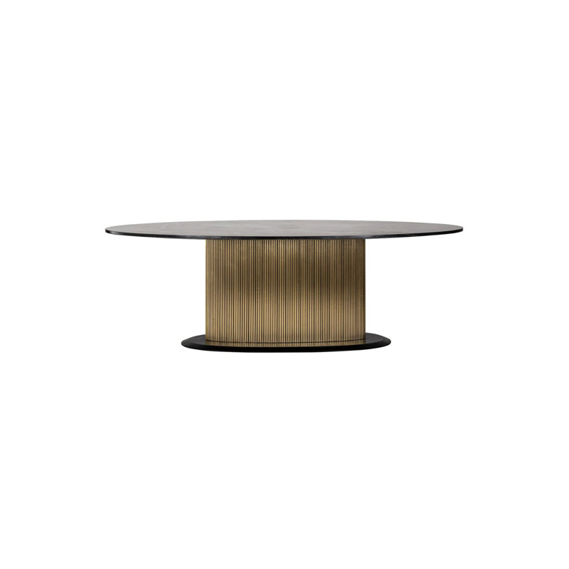 Ironville Oval Dining Table