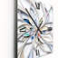 Horloge murale White Cosmic Flowers II - Fractals-99633953