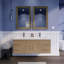 Ensemble de meuble-lavabo double mural 71 "Spring-601244260