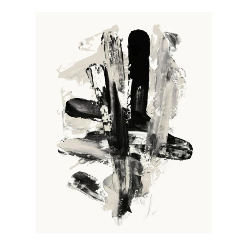 Art Of Brushstrokes I Print by Guseul Park, 50" H x 40" W, Plexi