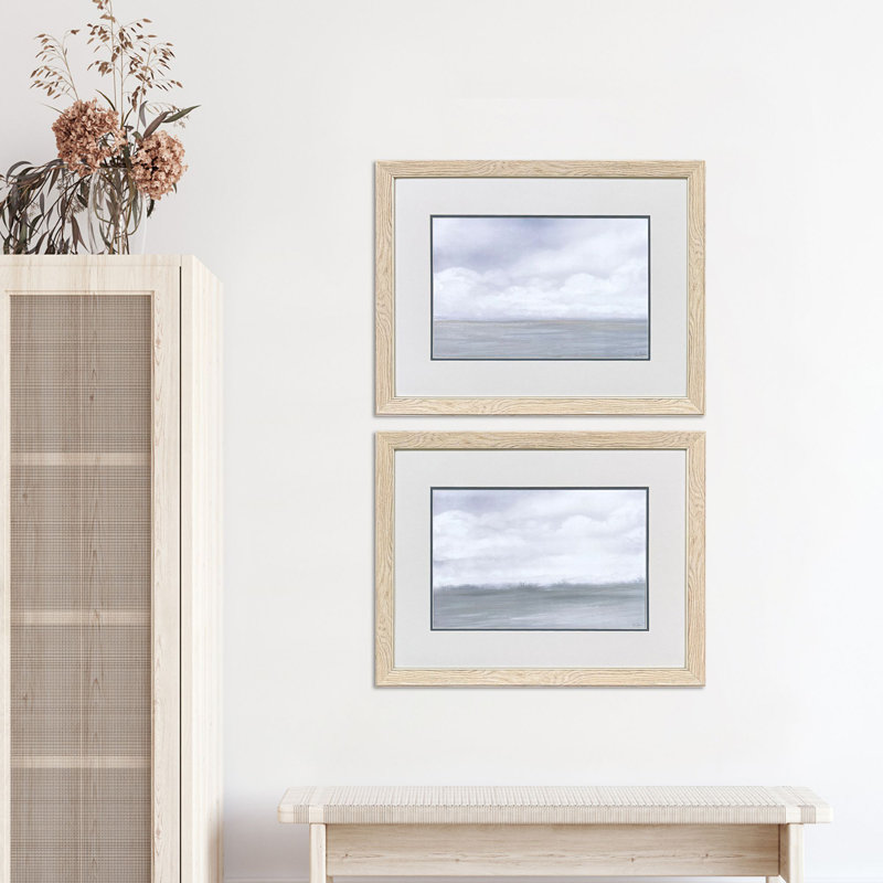 Misty Plain Framed Art