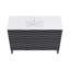 Meuble-lavabo en chêne noir Cascade 48 po avec comptoir en céramique noir à 3 trous-98796187-121677770-121677772