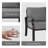 8-Person Outdoor Aluminum Sectional Sofa with Soft Cushions, Powder-Coated Frame, Two Ottomans-492465249