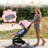 Lightweight Stroller, Compact One Hand Fold Travel Stroller for Airplane Friendly, Reclining Seat and Canopy, Smooth Suspension-125015395