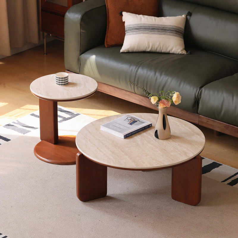 Elevating Center Table Low Table 100% Solid Oak Wood Top Plate Desk Coffee Table Width 100 X Depth 60 X Height 45 Cm Study Desk Work From Home Easy To Assemble Walnut Color Wood With Storage Shelf(Only Including Coffee Table)