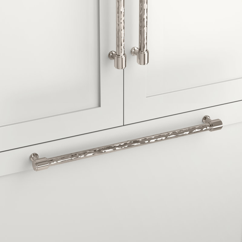 Poignée texturée pour électroménagers Lazzara, Polished Nickel