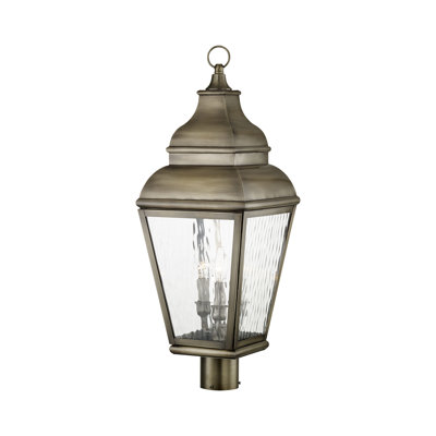 Tête de lanterne câblée à 1 lumière 28,25 po Arelene