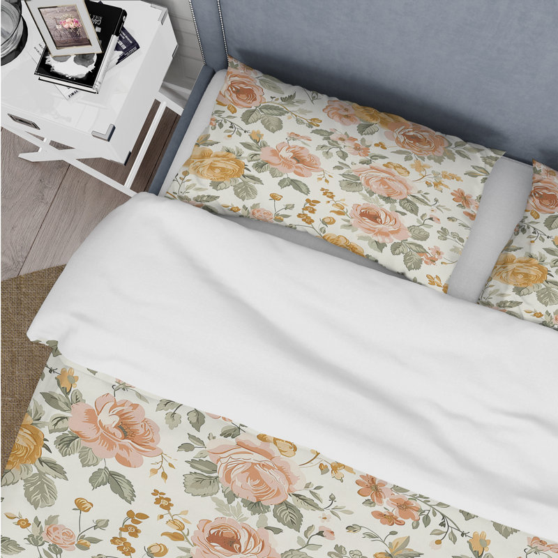Ensemble de housse de couette Farmhouse, Housse de couette très grand + 2 taies décorativ