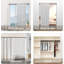 Heavy Duty Tension Shower Curtain Rod, Non-Slip Adjustable No Drilling Bathroom Shower Rod With Rust-Resistant Finish