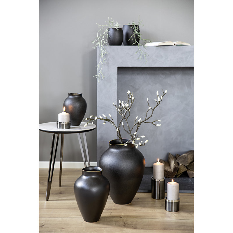 Kalea Handmade Ceramic Table Vase, 44cm H x 33cm W x 33cm D