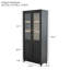Vitrine en bois de frêne 74,5 "H