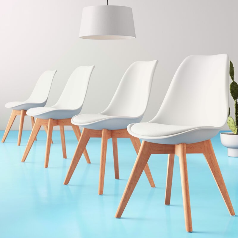Chaise d'appoint Acushnet, Blanc