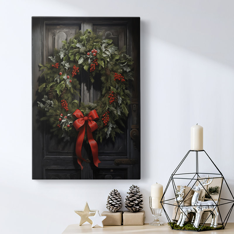 Art des Fêtes de Noël - Toile tendue avec châssis DCLxxviii, H 27 po x l 18 po