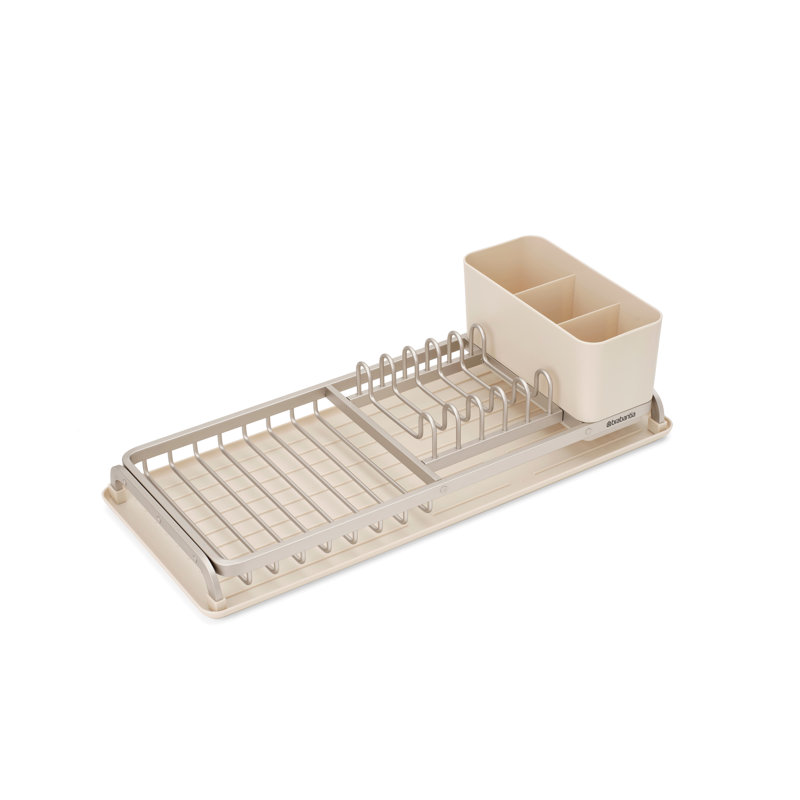 Brabantia SinkSide Compact Dish Drying Rack - Soft Beige, Soft Beige