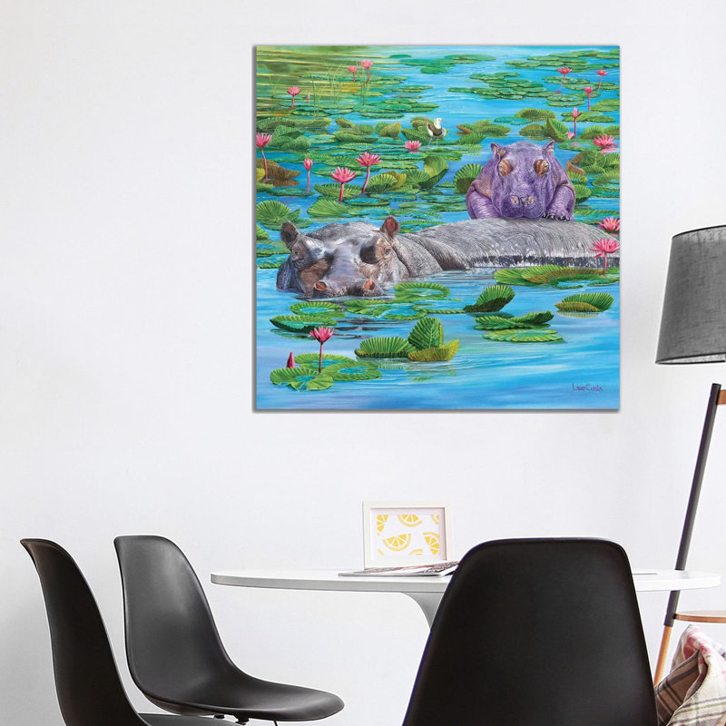 Lovely Lilly by Laura Curtin - Wrapped Canvas Gallery-Wrapped Canvas Giclée, 93.98 cm H x 93.98 cm W x 1.91 cm D