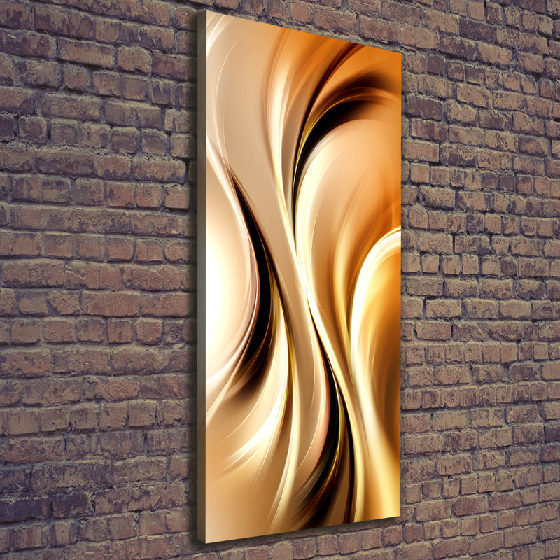 Abstract Waves - Wrapped Canvas Print