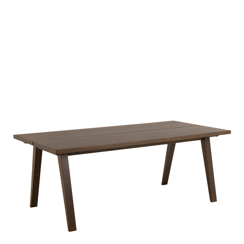 Jamila Extendable Dining Table 200/286 X 74.6 X 95Cm, Smoked Oak