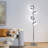 Jaxan 61'' Chrome LED Dimmable Tree Floor Lamp