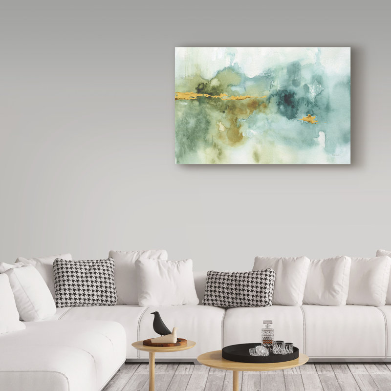 My Greenhouse Abstract I by Lisa Audit - Wrapped Canvas Print, 12" H x 19" W x 2" D