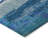 Machine Washable Indoor/Outdoor Christain ACN1282 Blue Rug-109532102