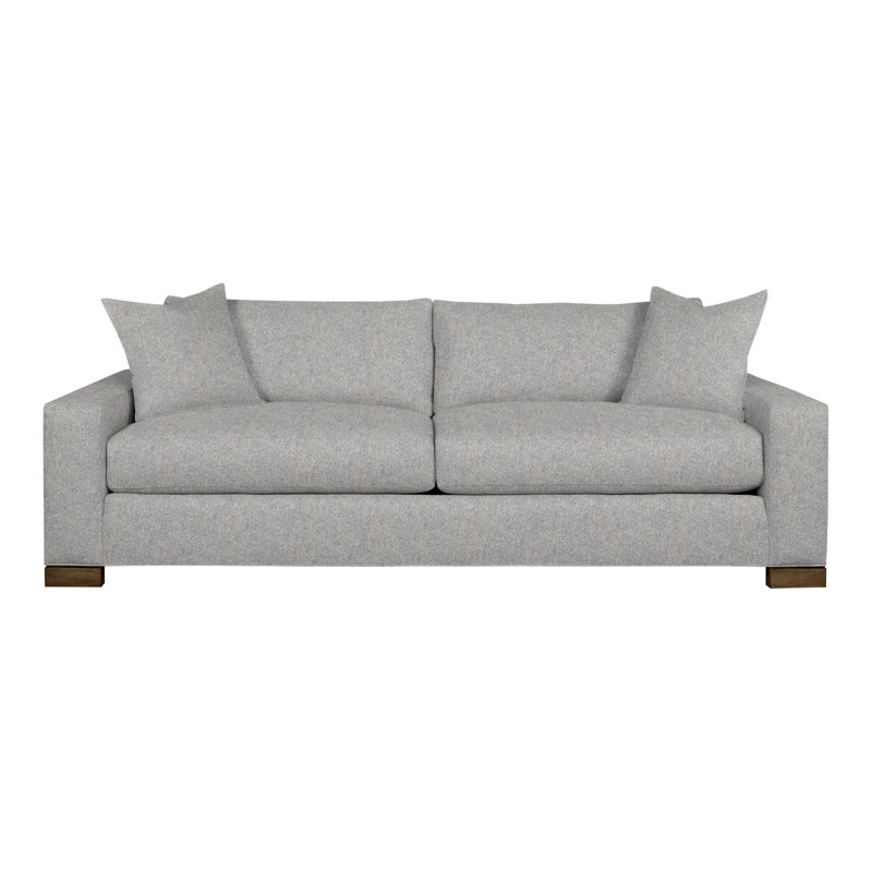 Canapé-lit 83,5 po Claremont, Perigold Aspen flanelle gris clair, La Havane