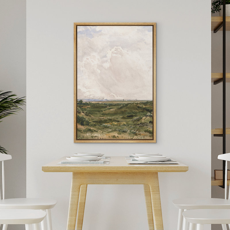Vert, paysage naturel, illustrations, campagne rustique, décor français, Naturel, H 24 po x l 16 po