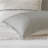 Cotton Printed Comforter Set With Trims Off White/Gray Full/Queen-119744122