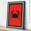 Bold Crab Art Deco - Wrapped Canvas-1212183382-1212183201