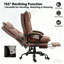 Fauteuil inclinable luxueux avec repose-pieds